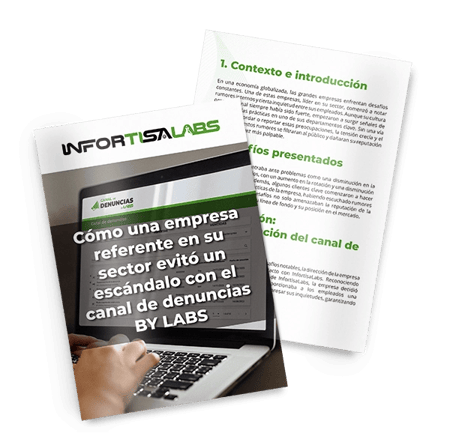 mockup-CASO DE ESTUDIO-Cómo una empresa referente en su sector evitó un escándalo con el canal de denuncias-InfortisaLABS